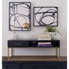 Ellias TV Stand for TVs up to 50" Black/Gold - Finch - 2 of 4