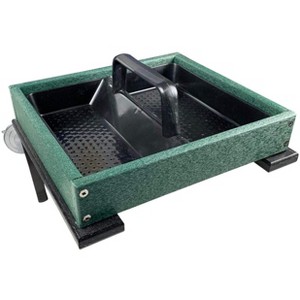 JCS Wildlife Easy Clean Poly Window-Mount Platform Bird Feeder USA Made - 1 of 4