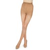 Memoi Women's Thins Ultra Transparent Mini Toner Control Top Luxe Pantyhose - 2 of 4