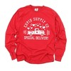 Simply Sage Market Women's Cupid Supply Co. Long Sleeve Garment Dyed Tee - 2 of 4