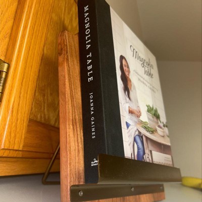 Acacia Wood Cookbook Stand + Reviews