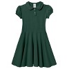 City Threads Soft Cotton Jersey Girls Peter Pan Polo Twirly Dress - USA-Made - 2 of 4