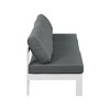 Meridian Furniture,Nizuc Water Resistant Fabric Outdoor Patio Modular Sofa - 3 of 4