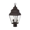 Livex Lighting Exeter 2 - Light Post Light in  Bronze - 2 of 4