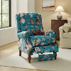 Yanik Wingback Manual Recliner with Nailheads | HULALA HOME - 3 of 4