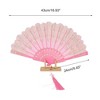 Unique Bargains Lucky Cloud Pattern Folding Fan 1 Pc - 2 of 4