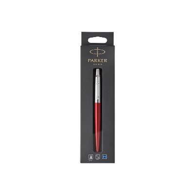 Parker Jotter Kensington Red CT Retractable Ballpoint Pen Medium Point Blue Ink (1953241)
