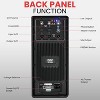 Pyle 12 1600W Active Powered Subwoofer Box System PW12SUBA - Wooden Enclosure - 3 of 4