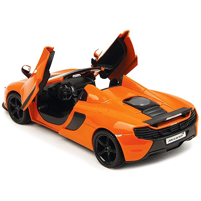 McLaren 650S Spider Orange 1/24 Diecast Model Car by Motormax, 3 of 4