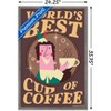 Trends International Elf - World's Best Cup Of Coffee Framed Wall Poster Prints - 3 of 4