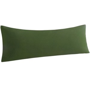 Brushed Microfiber Body Pillowcase, Super Soft Body Pillow Cover with Envelope Closure, 20x54 Inches - NTBAY - 1 of 4