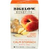 Bigelow Benefits Ginger & Peach Herbal Tea - Case of 6 - 18 Bags - 2 of 2