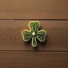 Slickblue Celtic Style Hanging Ornament, Velvet Embroidery & Beads, Holiday Decor, Desgins Options - 2 of 3
