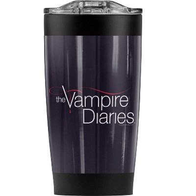 Vampire Diaries Tvd Logo Steel Tumbler 20oz Coffee Travel Mug