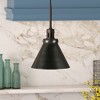 Hudson and Canal 8.5" Wide Pendant with Metal Shade - 2 of 4