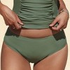 Women's Chic Ruched Hipster Bikini Bottom - Cupshe - 4 of 4