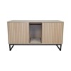 ORRD Modern Wooden Cat House with Scratching Mat - 2 of 4