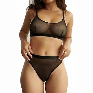 Women's Haze Fishnet Bralette Bra - Blush Lingerie - 1 of 1