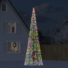 vidaXL LED Christmas Tree Colorful Copper, Iron Extra Tall - 2 of 4
