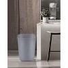 Aoibox 2 Gallon Small Square Trash Can for Bathroom, Kitchen, Bedroom, Countertop & Under Sink - Stylish & Durable Waste Bin - 4 of 4