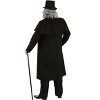 HalloweenCostumes.com 2X Men Men's Plus Size Ebenezer Scrooge Costume, Black/Red - 3 of 3