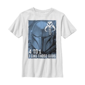 Boy's Star Wars The Mandalorian Like These Odds T-Shirt - 1 of 4