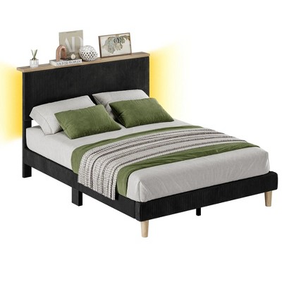 Bestier Queen Size Bed Frame with Headboard