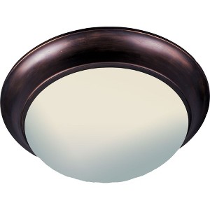 Maxim Lighting Essentials - 585x 3 - Light Flush Mount in  Oil Rubbed Bronze - 1 of 2