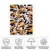 Trademark Fine Art - Treechild Liquid Yellow Pattern Matted Framed Art - 4 of 4