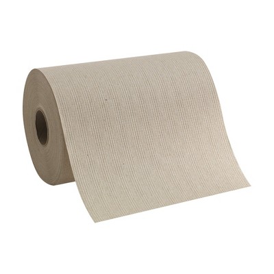 Pacific Blue Basic Paper Towel Roll, Brown, 350 ft, 12 Count