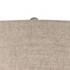 360 Lighting Helene Country Cottage Table Lamp 26" High Cream White Glaze Linen Tan Drum Shade for Bedroom Living Room Bedside Nightstand Office House - 3 of 4