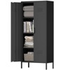 ORRD Metal Locker Cabinet with Adjustable Shelves, Freestanding Storage Organizer for Home or Office - 3 of 4