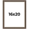 PosterPalooza | Sculpted Silver Picture Frame - UV Acrylic, Foam Board Backing, Hanging Hardware - 2 of 4
