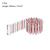 Unique Bargains Dollhouse Home DIY Crafts Wooden Decorative Miniature Ornament Garden Fence - 2 of 4