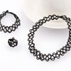 Attop 2-Piece Tattoo Choker Set - Black Choker-Stretch Necklace - 4 of 4