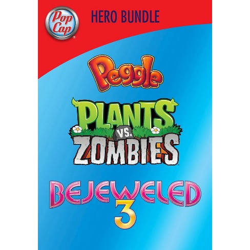 Popcap Hero Bundle Peggle Plants Vs Zombies Bejeweled 3 Pc Game Digital Target