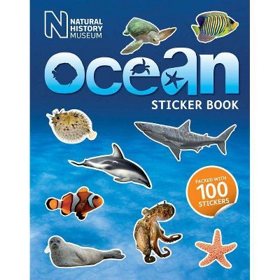 Ocean Sticker Book - (Paperback)