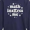 Boys' - Instant Message - Math Inspires Me Long Sleeve Graphic T-Shirt - 2 of 4