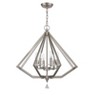Livex Lighting Diamond 6 - Light Chandelier in  Brushed Nickel - 2 of 4