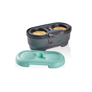 Hamilton Beach Egg Bite Maker - Mint: Electric Egg Cooker & Poacher, 1-Egg Capacity, 650W, Hand Wash, Vibrant Green - 1 of 4
