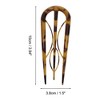 Unique Bargains U-shaped Hair Pin 3.94"x1.50" 1 Pc - 4 of 4