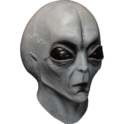 Ghoulish Adult Area 51 Costume Mask - 14 in. - Gray