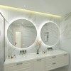 Apmir Super Bright Back LED Lighted Anti-Fog Round/Oval Wall Mirror with Tempered Glass & 3-Year Warranty - 3 of 4