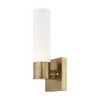 Livex Lighting Aero 1 - Light Sconce in  Antique Brass - 4 of 4