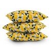 Avenie Mediterranean Summer Lemons Outdoor Throw Pillow Yellow - Deny Designs - 3 of 3