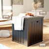 NicBex Decx Boxes with Lid,Waterproof Resin Storage Box for Indoor and Outdoor Use,Decx Boxes for Package Delivery,Patio Cushions - 3 of 4