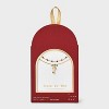 14K Gold Dipped Beaded Initial Necklace Set 2pc - A New Day™ Gold/Marron - 3 of 4