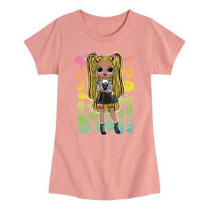 Girls' - LOL Surprise! - Rainbow ALT Girl Fitted Short Sleeve Graphic T-Shirt - 1 of 4