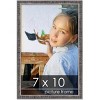 PosterPalooza | Photo Size Textured Black Picture Frame - UV Acrylic, Foam Board Backing, Hanging Hardware - 2 of 4