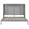 Whisen Queen Size Murphy Bed Wall Bed Modern design with LED Lights - 4 of 4